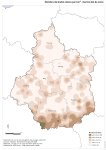 Vignette Image 9 : Nombre de brebis mères par km² - Centre-Val de Loire