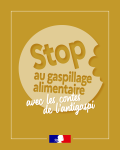 Vignette Image 1 : Le visuel de la campagne avec le texte "Stop au gaspillage alimentaire avec les contes de l'antigaspi".